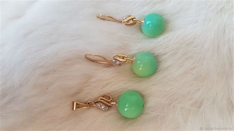 ЯБЛОЧНЫЙ ХРИЗОПРАЗ В ЗОЛОТЕ 585 в интернет-магазине на Ярмарке Мастеров ...