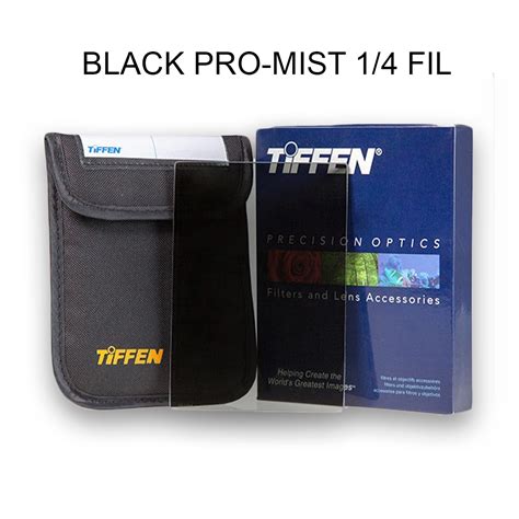 Tiffen 4X5.650 BLACK PRO-MIST 1/4 Filter - for rent at Digital Azul