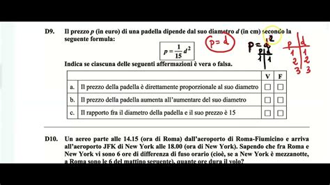 Prova Invalsi Matematica Terza Media Spiegata E Risolta D