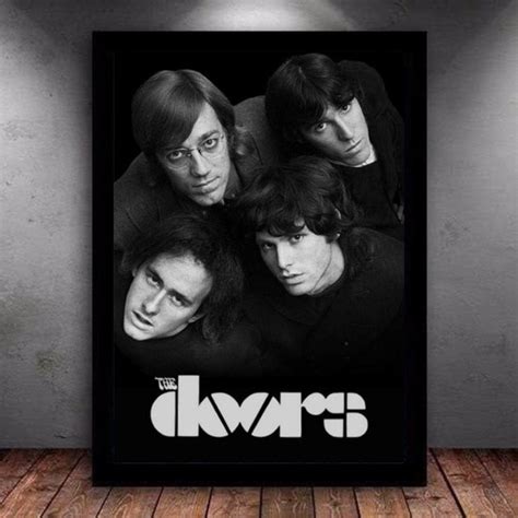 Quadro Banda The Doors Rock N Roll Elo Produtos Especiais