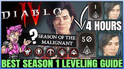 Diablo 4 Season 1 Leveling Guide Easy Level 1 To 50 SOLO In 4 Hours