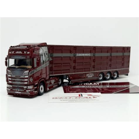 Imc Scania S Ng Highline Livestock Cattle Trailer Joachim Nisch