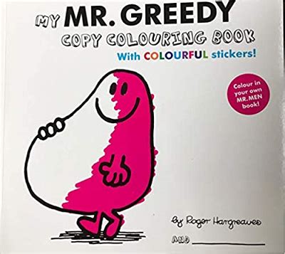 My Mr. Greedy: Copy Colouring Book With Colourful stickers! - Sanrio Wiki