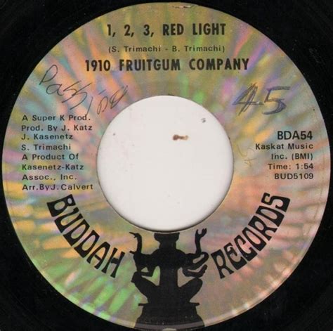 1910 Fruitgum Company 1 2 3 Red Light Vinyl American Record