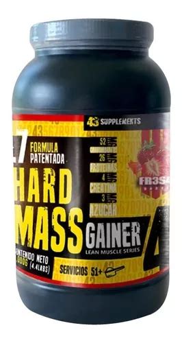 Ganador Supplements Kg Hard Mass Gainer Sabores Sabor Vainilla