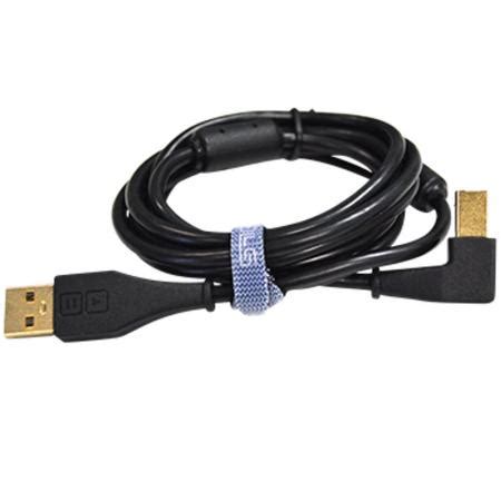 Dj TechTools Chroma Angled USB Cable 1 5m Black Bax Music