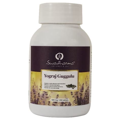 Swadharma Yograj Guggulu Uses Price Dosage Side Effects Substitute