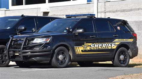 Culpeper County Virginia Sheriffs Department Ford Utility