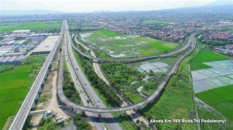 Malam Ini Jasa Marga Tutup Sementara Akses KM 149 Jalan Tol Padaleunyi