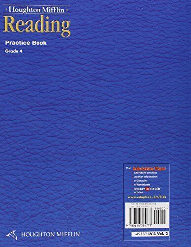 Houghton Mifflin Reading Practice Book Volume 2 Grade 4 Houghton