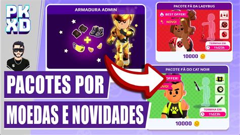 PK XD CHEGARAM MAIS ITENS POR MOEDAS MIRACULOUS E NOVIDADES CONFIRA