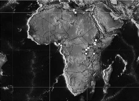 5 Paleogeographic Map Showing Pliocene And Pleistocene Paleobotanical