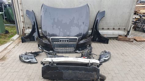 Audi A4 B8 Przód Kompletny Maska Zderzak Bi Xenon 12706181443