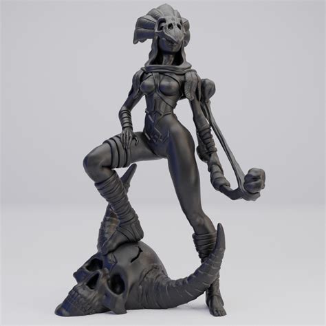 Hot Goblin 森風ヌード ミニチュア ホットゴブリン 女狩人