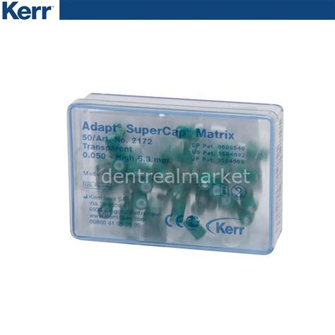 Kerr SuperMat Adapt SuperCap Matrices Refil 2172 Sistema De Tensado