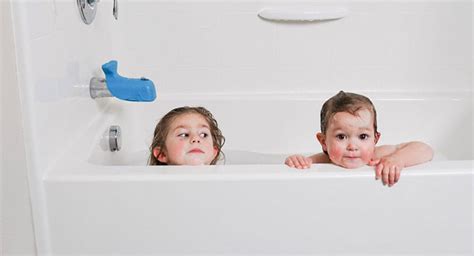 Bathing Two Children at the Same Time