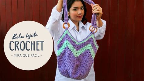 Bolso Tejido A Crochet Paso A Paso Crochet Handbag Step By Step 😍