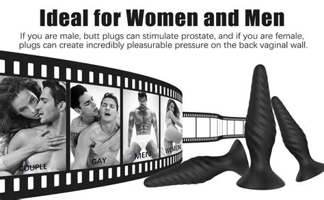 US 47 50 3PCs Vibrating Anal Trainer Set Buyging