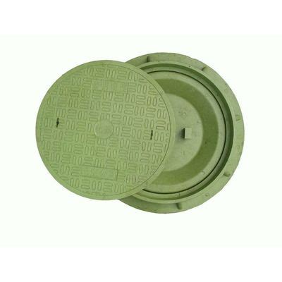 Anti Theft SMC Sheet Molding Compound Round Manhole Cover With CE