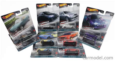 MATTEL HOT WHEELS FPY86 977E 10 Scale 1 64 FIAT SET ASSORTMENT 10 PIECES VARIOUS