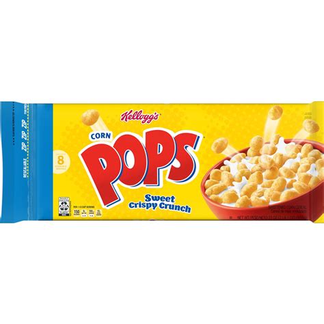 Kellogg S Corn Pops Original Cold Breakfast Cereal 33 Oz Walmart