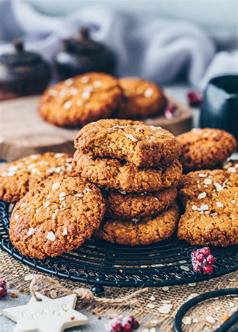 Vegane Haferkekse Schwedische Cookies Backen Bianca Zapatka Rezepte