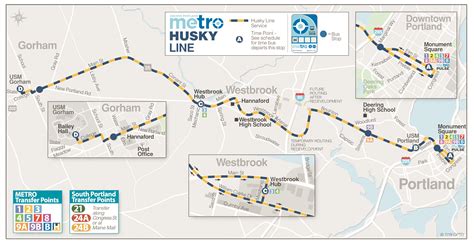 Usm Gorham Campus Map