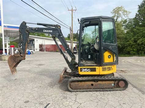 2015 John Deere 26g Excavator For Sale Wayne Mi Construction