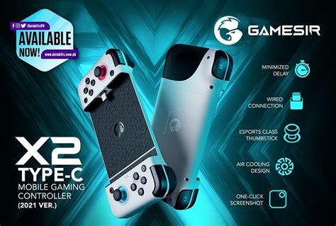 GameSir X2 Type C Mobile Gaming Controller 2021 Now Available At