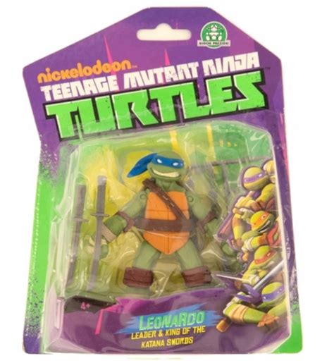 FIGURKA LEONARDO WOJOWNICZE ŻÓŁWIE NINJA TURTLES 11256970124