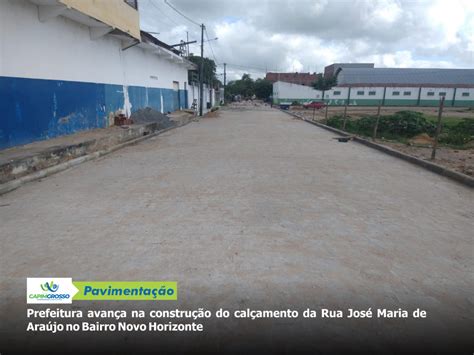 Portal da Prefeitura Municipal de Capim Grosso Prefeitura avança no