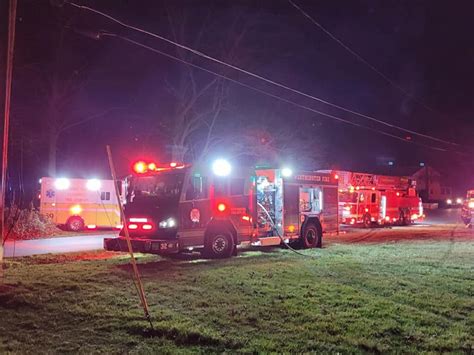 Fire Damages House In Westminster