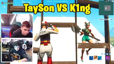 TaySon VS K1ng 1v1 Buildfights YouTube