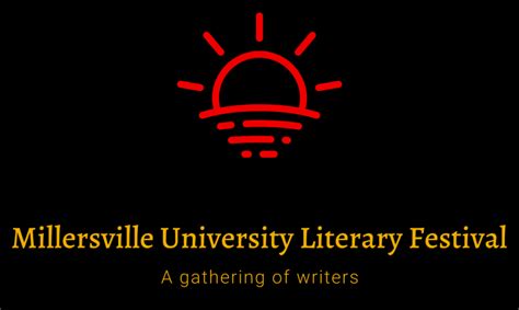 Literary Festival – Poetry | Millersville University Department of ...