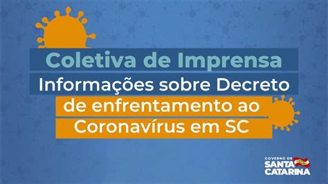 16 03 AO VIVO Coletiva de Imprensa Live da manhã Coronavírus YouTube