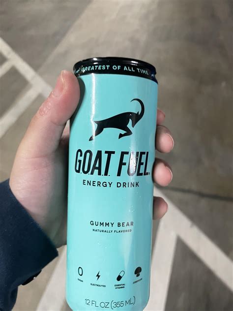 Goat Fuel Gummy Bear Pretty Good R Energydrinks