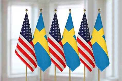 Best American Flag Swedish Flag Usa Sweden Stock Photos, Pictures ...