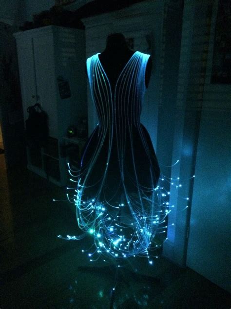 Fiber Optic Dress | Fiber optic dress, Nice dresses, Pretty dresses