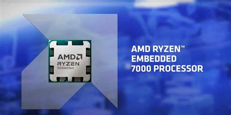 Amd Ryzen Embedded 7000 Cpu Con Hasta 12 Cores Y 5 Ghz