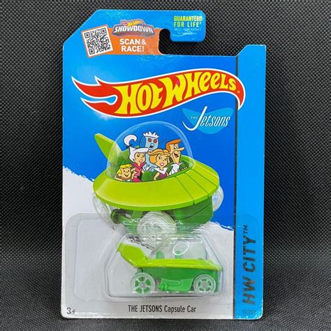 Hot Wheels 2015 HW City 57 The Jetsons Capsule Car Hobbies Toys