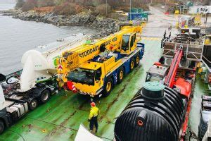 Stoddart Crane Hire Sets Sail To The Isles Again Heavy Lift News