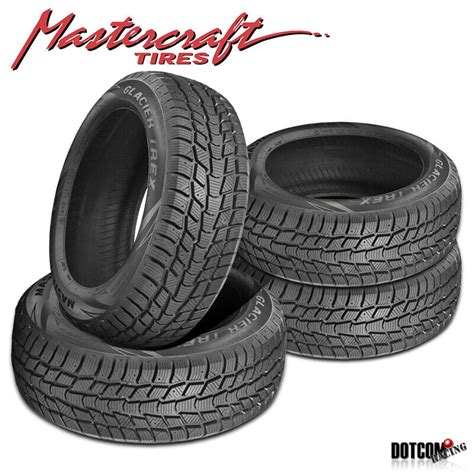 4 X New Mastercraft Glacier Trex 19565r15xl 95t Tires Ebay