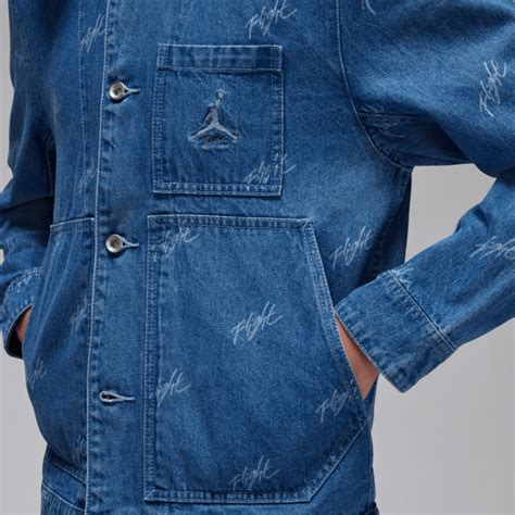 Jordan Flight Heritage Denim Jacket Basket Ballers