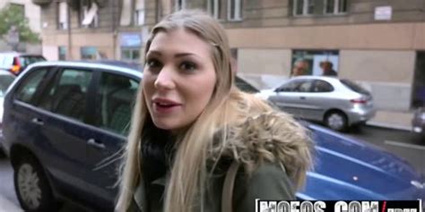 Mofos Public Pick Ups Facial For Blonde Artist Starring HaleyHill Public Pickups Tnaflix