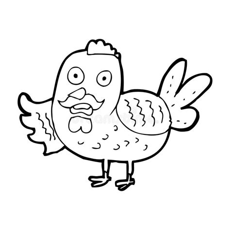 Angry Cartoon Rooster Icon Stock Illustration Illustration Of Angry