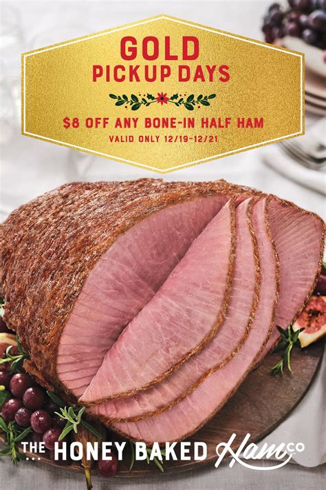 Order Your Honey Baked Ham Online The Earlier The Merrier Honey Baked Ham Baking With