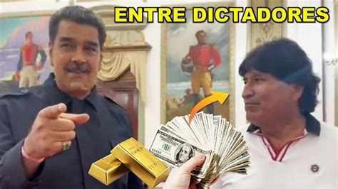 EVO MORALES LLEGA A CARACAS EN BUSCA DE FINANCIAMIENTO DEL REGIMEN