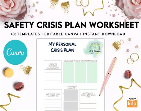 Printable Crisis Safety Plan