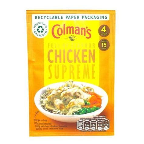 Colmans Chicken Supreme Mix British Pantry