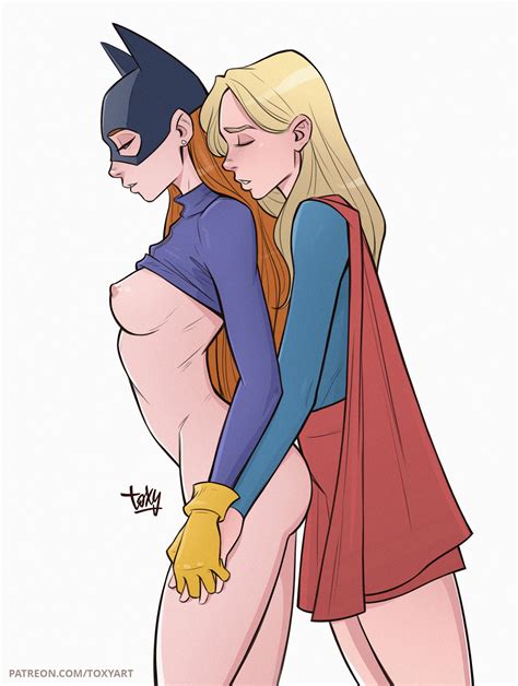 Rule 34 2girls Barbara Gordon Batgirl Batman Series Blush